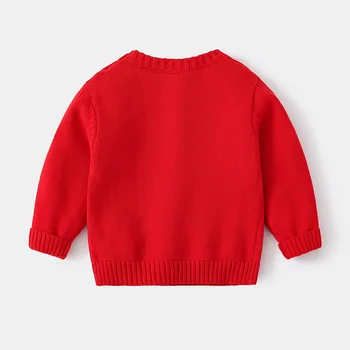 Božićni pulover s sobovi Za dječake od Pamuka, Lijepe Djevojke Dres Dječji pulover Dres Dječja odjeća