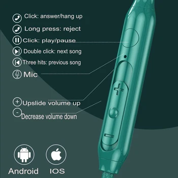 3,5 mm za Slušalice s mikrofonom Ožičen Slušalice sa žicom Stereo Slušalice s teškim basom za iPhone 6 Xiaomi HUAWEI Samsung