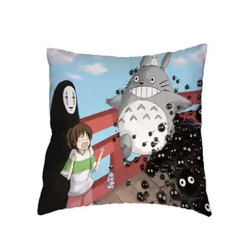45x45 cm Crtani Anime Uzorak Životinjskog Lika Bacanje Jastučnice Činčile Uređenje dječje sobe Lumbar jastuk Torbica za jastuk