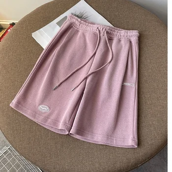 2022 Ljeto Elastična struk Crne hlače Capri Svakodnevne sportske kratke hlače Free kucni pidžama Ženska odjeća za odmor Soft kratke hlače za odmor Ženske