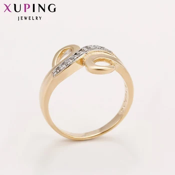 Xuping Moda Novi dolazak Dar Zlatni Prstenovi Angažman Vjenčano Prstenje Za Žene Poklon Nakit 13251