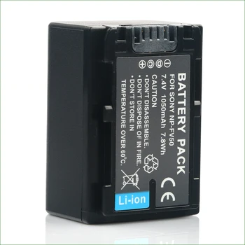 LANFULANG NP-FV50 punjive baterije NP FV50 Baterija za kameru Sony HDR-CX580 HDR-CX590 HDR-CX370 HDR-CX500 HDR-CX505
