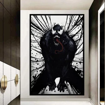 Slike na platnu Disney i Marvel Venom Neka će biti Pokolj Plakati s filmovima Američke grafike Zidni Umjetničke Slike Dnevni boravak Kućni dekor