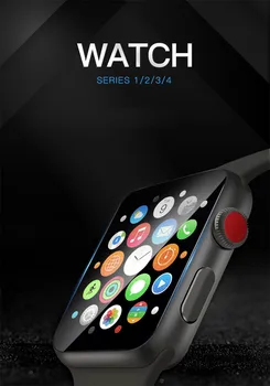 2PCSTPU Meka Zaštitna Folija punu pokrivenost za Apple Watch Serije 3 2 1 38 mm 42 mm Zaštitni poklopac Ekrana