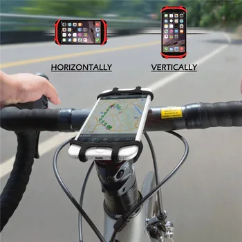 Silikonski Držač za telefon na upravljaču bicikla s visokom Elastičnošću za 4-5, 5 cm Podrška za mobilni telefon dodatna Oprema za bicikl Stalak za telefon
