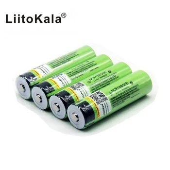 Liitokala 18650 3400 Baterija 3400 mah 3,7 U Litij-ion Punjiva baterija za svjetiljku NCR18650B (bez pcb)