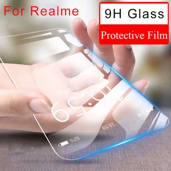 Kaljeno Staklo je kaljeno za Realme 5 Pro 9H Čvrsto Zaštitno Staklo za OPPO Realme 3i 1 2 Prozirna Zaštitna folija za ekran za Realme 5 Pro