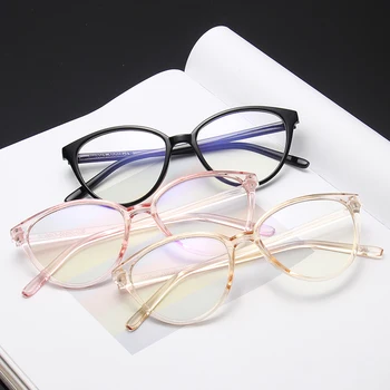 2020 Trendy sunčane naočale s кошачьим okom Ženske seksualne Crnci Optički Naočale Ženske Prozirne rimless za naočale Oculos De Grau Feminino