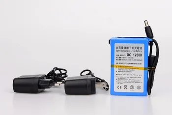 MasterFire Visoke Kvalitete DC 12 v 3000 mah Super Punjiva litij-ionska Baterija Baterija Kamere za video NADZOR DC 12300